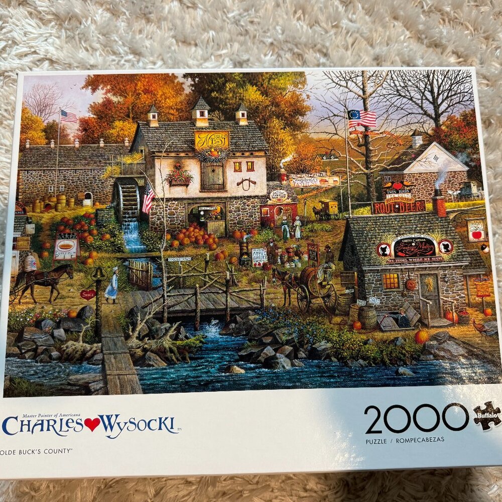 Charles Wysocki Autumn Puzzle - 2000 Piece Jigsaw
